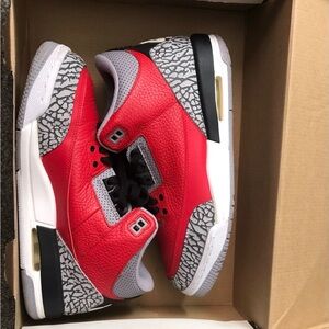 Air Jordan 3 Retro Red Cement – Size 7